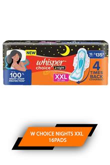 Whisper Choice Nights Xxl 16pads